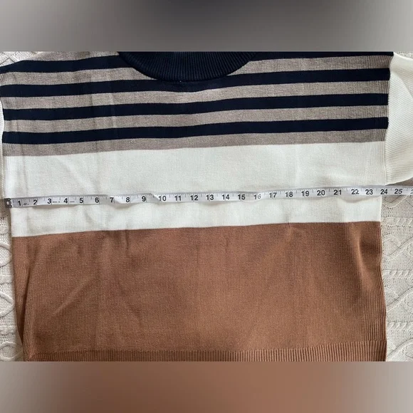 NWOT Adrianna Papell Designer Long Sleeve Lightweight Sweater Size XL - Picture 16 of 16